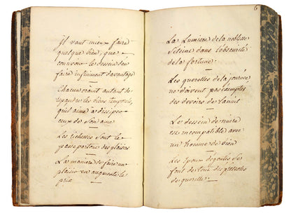Lecture ordinaire d'un pauvre Diable que sa famille a ruine.