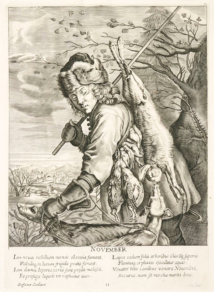  'Labours of the Months' refers to the Medieval cycle depicting in twelve scenes the rural activities that commonly took place in the months of the year