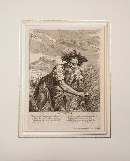  'Labours of the Months' refers to the Medieval cycle depicting in twelve scenes the rural activities that commonly took place in the months of the year