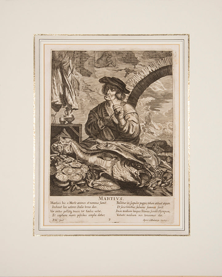  'Labours of the Months' refers to the Medieval cycle depicting in twelve scenes the rural activities that commonly took place in the months of the year