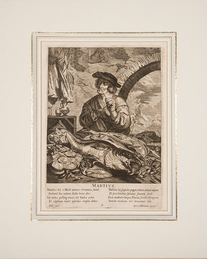  'Labours of the Months' refers to the Medieval cycle depicting in twelve scenes the rural activities that commonly took place in the months of the year