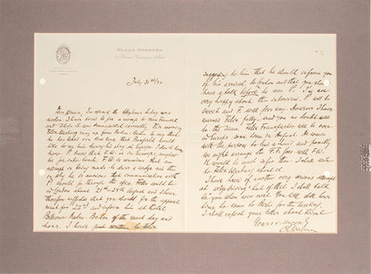 Collection of manuscripts, letters and transcripts related to the establishment of the Jewish State, including Weizmann's and NAmier's correspondance with British Government officials. 