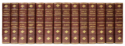 The best edition of the Works of H.G. Wells, with the author's revisions to the texts, special Preface to each volume, and general introduction to the set
