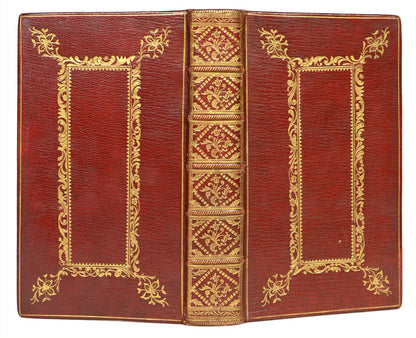 A near fine edition of Baskerville's Book of Common Prayer, Book of Psalms, and Psalms of David, bound in contemporary red panelled morocco gilt.