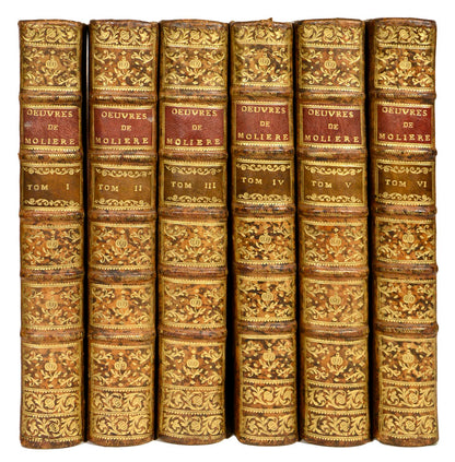 Highly esteemed by Gordon Ray, who writes: 'The book's format is noble, Molière's text is presented with more care than ever before...'; 1734.