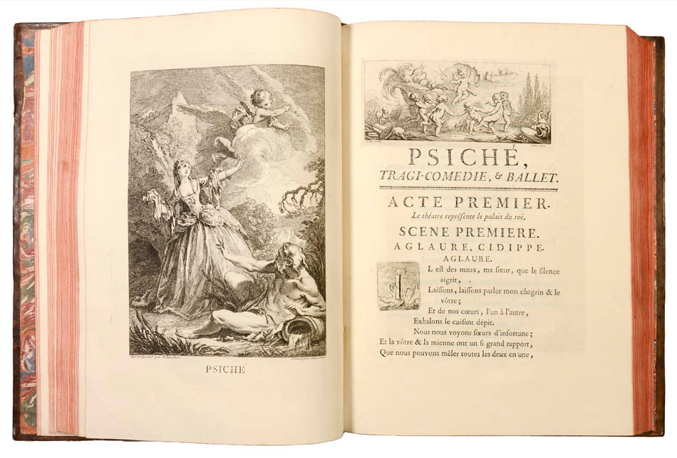 Highly esteemed by Gordon Ray, who writes: 'The book's format is noble, Molière's text is presented with more care than ever before...'; 1734.