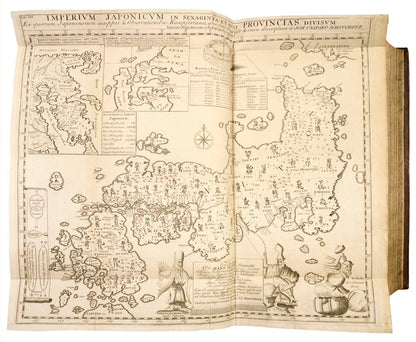 Kaempfer was with the VOC in Nagasaki as a physician. He made two extensive trips around Japan in 1691-2 collecting an astonishing amount of information.