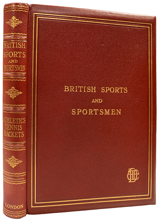 A near fine copy of this limited edition from the British Sports and Sportsmen series; photogravure plates, publisher's chamfered red morocco gilt.