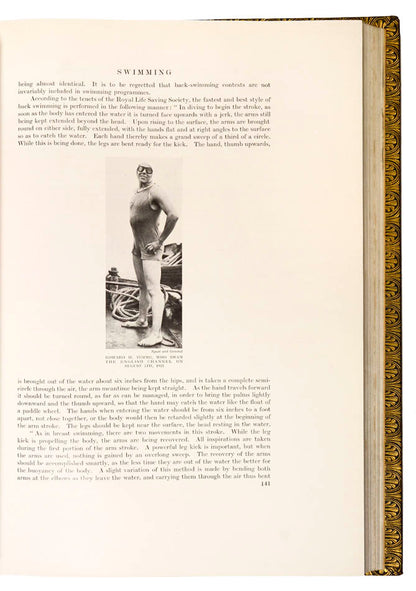 A near fine copy of this limited edition from the British Sports and Sportsmen series; photogravure plates, publisher's chamfered red morocco gilt.