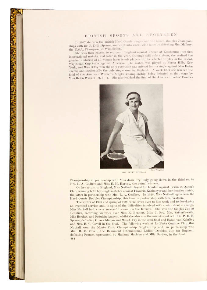 A near fine copy of this limited edition from the British Sports and Sportsmen series; photogravure plates, publisher's chamfered red morocco gilt.