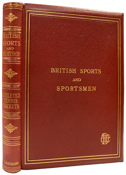 A near fine copy of this limited edition from the British Sports and Sportsmen series; photogravure plates, publisher's chamfered red morocco gilt.