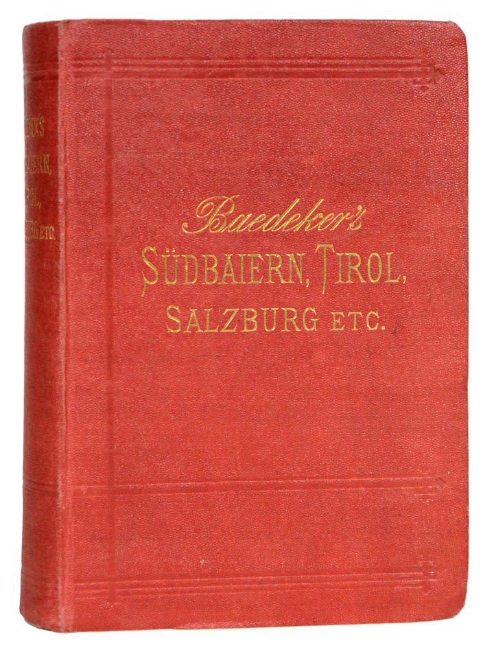 A scarce edition of this Baedeker guidebook.