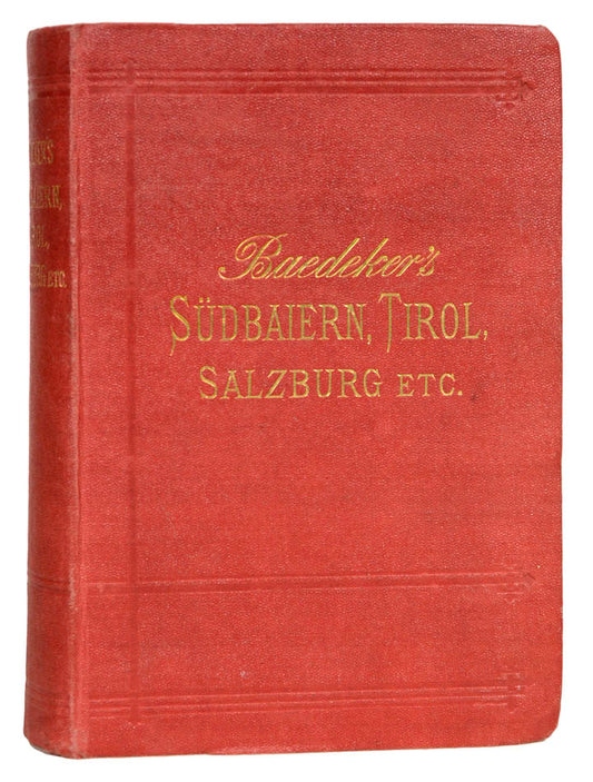 A scarce edition of this Baedeker guidebook.