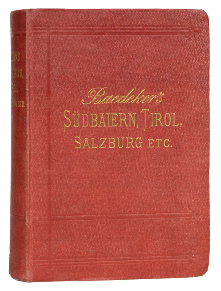 A scarce edition of this Baedeker guidebook.