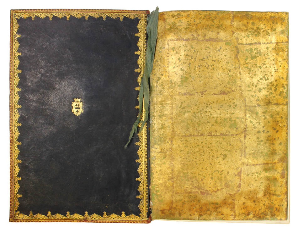 A handsome set of an important edition of Boileau's works, bound in full red contemporary morocco, allegorical engraved vignettes, plates.