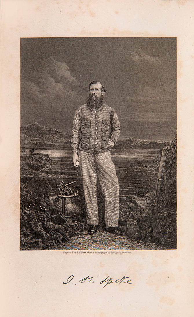 The account of Speke's  final expedition. It's purpose was to explore the Victoria Nyanza area and confirm that the lake was the source of the White Nile.
