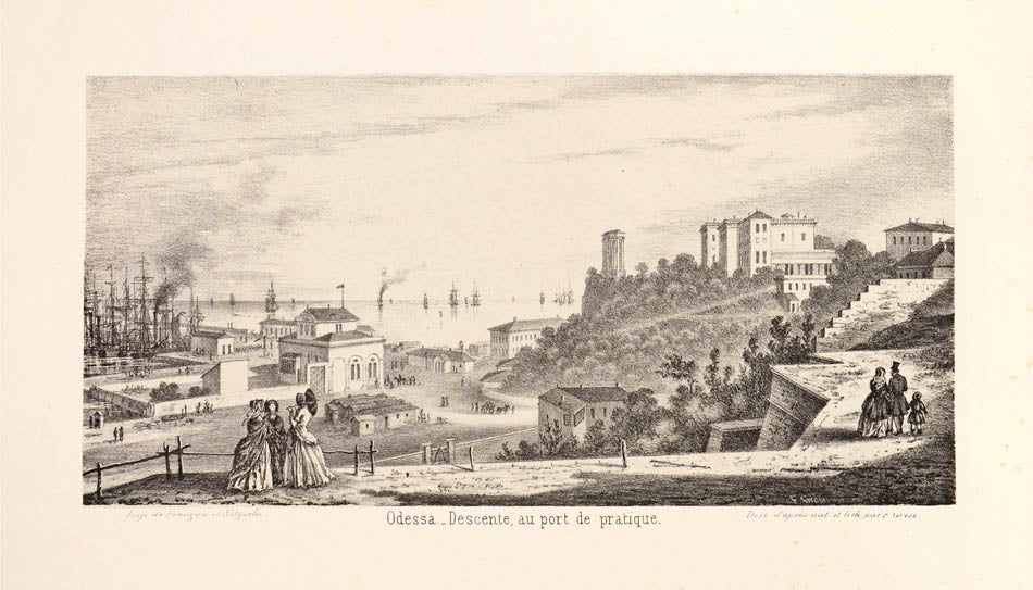 A fine series of views of Odesa. 
