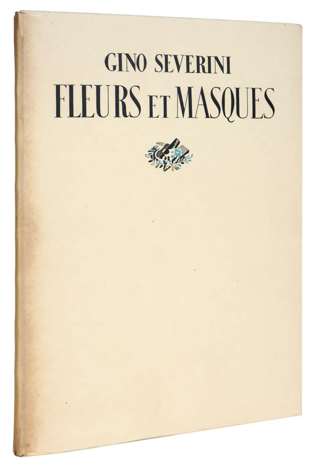Fleurs et Masques by Gino Severini is a superb depiction of Cubist still lives, harlequin musicians and the masks and theatrics of the Commedia dell'Arte.