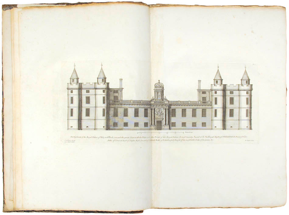 A beautiful unsophisticated copy of the notoriously rare Vitruvius Scoticus, the paramount source for the history of classical architecture in Scotland
