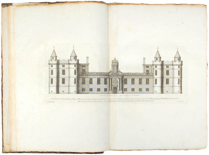 A beautiful unsophisticated copy of the notoriously rare Vitruvius Scoticus, the paramount source for the history of classical architecture in Scotland