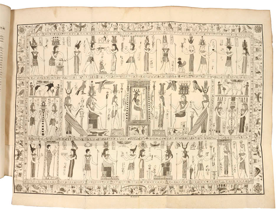 Magisterial work by the Benedictine monk Bernard de Montfaucon (1655–1741), one of the founders of modern archaeology. 15 vols, 1380 engraved plates, calf.