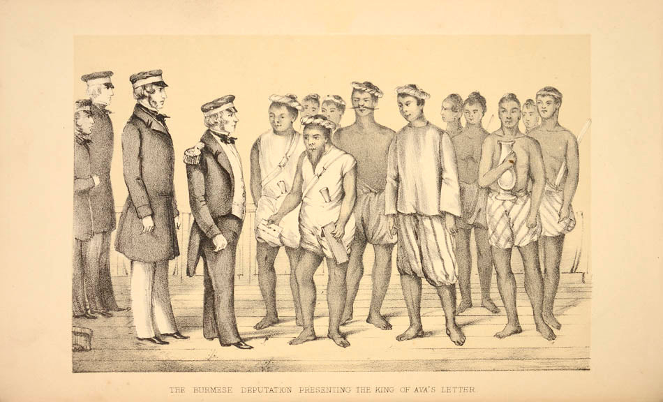 First edition of the Rev. Thomas Turner Baker's account of the Second Anglo-Burmese War, with the taking of Rangoon and the port of  Martaban in 1852.