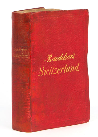 Switzerland was the longest series published by Baedeker in English with 28 editions (1863-1938).