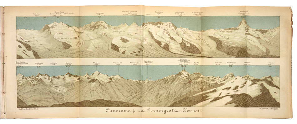 Switzerland was the longest series published by Baedeker in English with 28 editions (1863-1938).