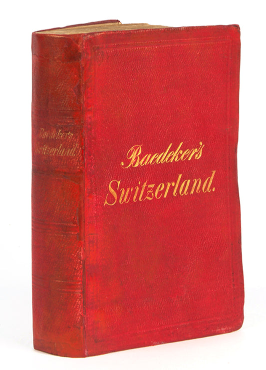 Switzerland was the longest series published by Baedeker in English with 28 editions (1863-1938).