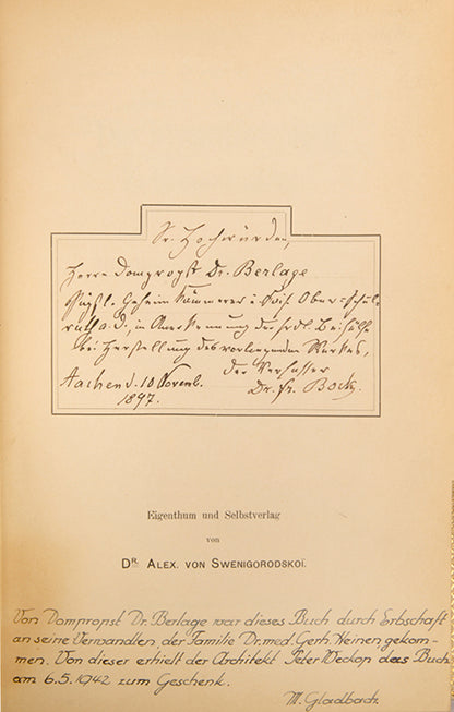 Die byzantinischen Zellenschmelze der Sammlung Dr. Alex. von Swenigorodskoï und das darüber veröffentlichte Prachtwerk.