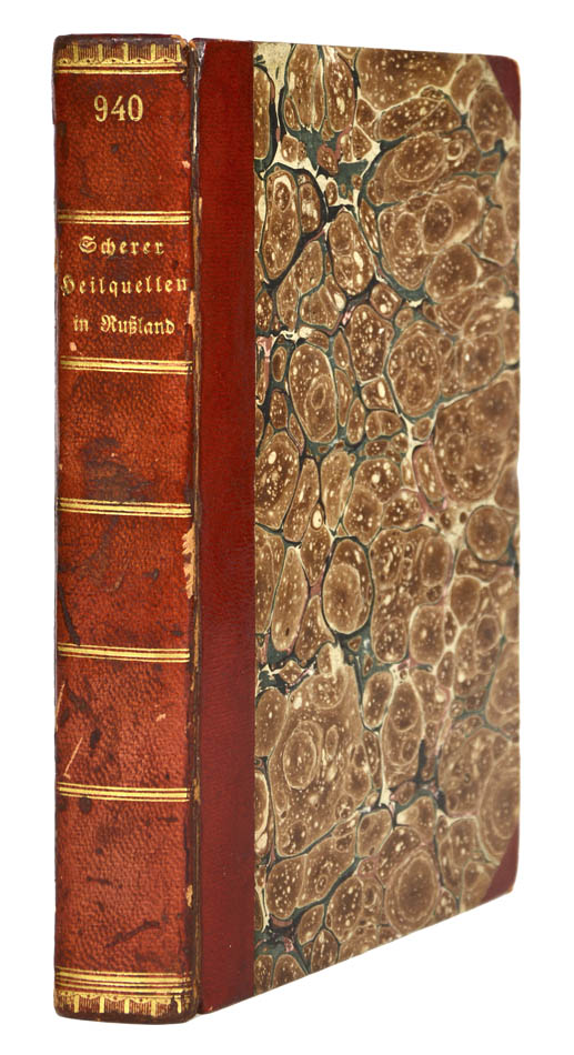 Uncommon work by an eminent russian chemist, a detailed systematic description of the mineral springs of the russian empire
