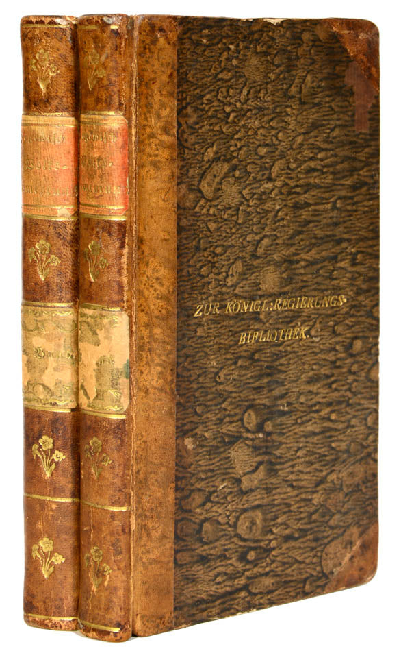 Rare first German edition and first translation into a foreign language of this important work by the father of Malthusianism.