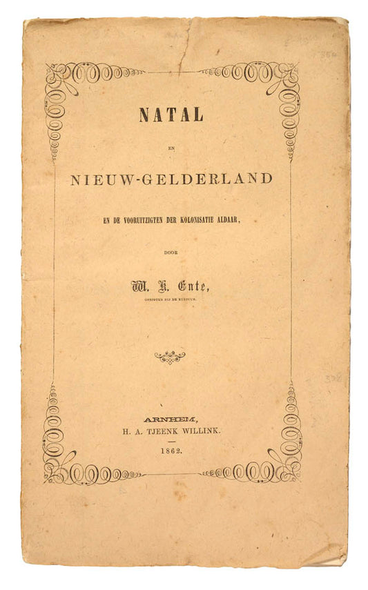 Natal Colony, Durban, and the Umgeni and Umvoti Rivers.