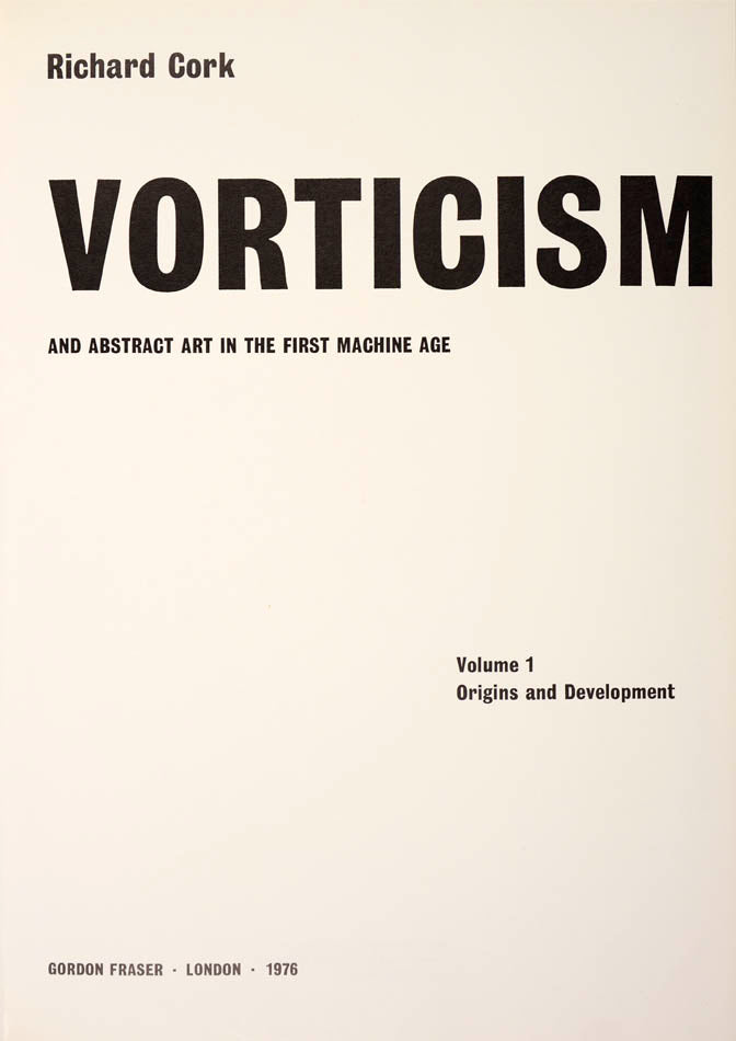 Art critic Richard Cork's many books include this ground-breaking study of Vorticism, for which he was awarded the John Llewellyn Rhys Prize in 1977.