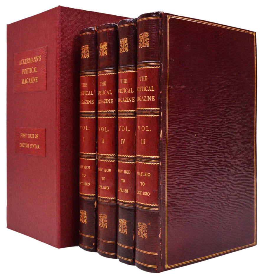 An attractive morocco-bound set, containing some of Thomas Rowlandson's best-known images. 