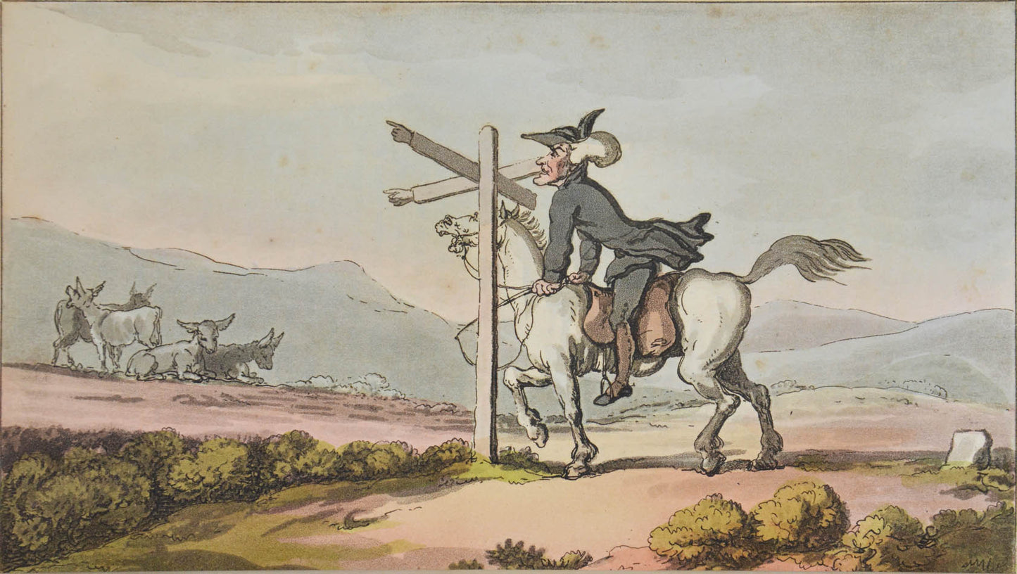 An attractive morocco-bound set, containing some of Thomas Rowlandson's best-known images. 