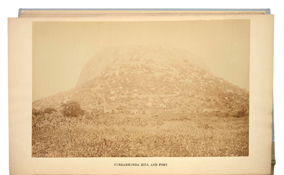 First edition of James Dunning Baker's thorough survey of the disctrict of Cuddapah in the Presidency of Madras, complete with an original photograph.