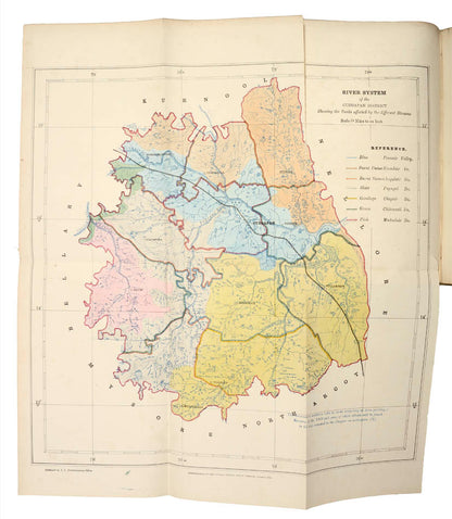 First edition of James Dunning Baker's thorough survey of the disctrict of Cuddapah in the Presidency of Madras, complete with an original photograph.