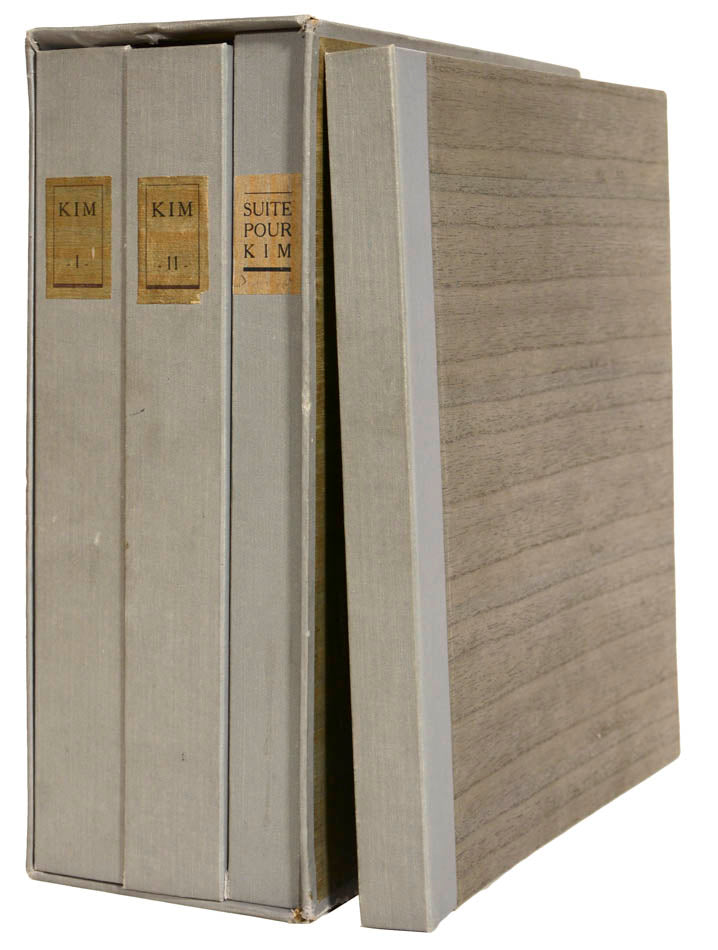 Number 17 of 20 hors commerce copies, from an overall limitation of 160 copies, 4 volumes, plates including extra suites; original wrappers, slip-cases.