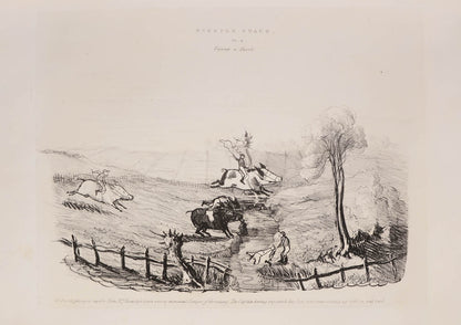 Grand Steeple Chace run at Hog's Norton exemplified in Six Plates.