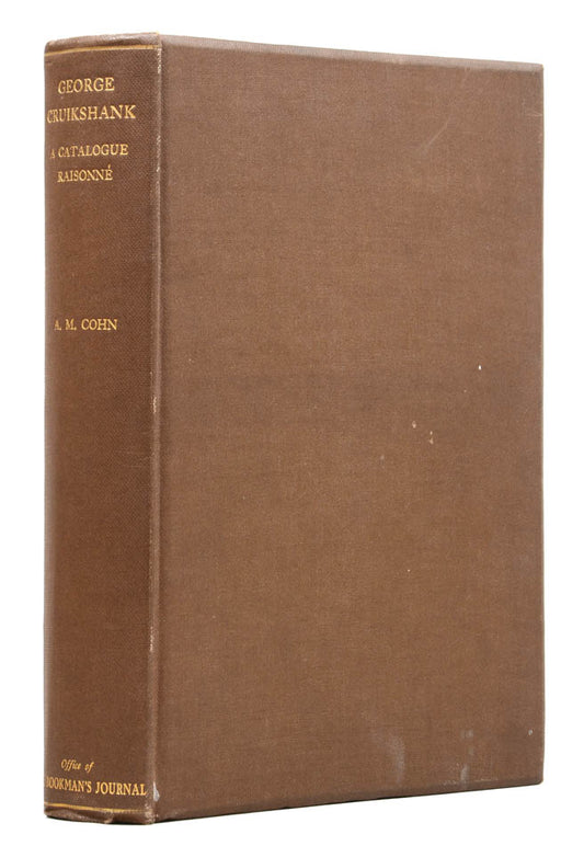 Number 313 of only 500 copies. A complete bibliography of all works illustrated by Cruikshank with numerous examples printed on plates. 