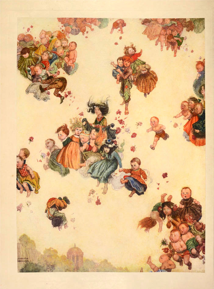First trade edition of Heath Robinson's stories for children recounting the exploits of the King of Troy & his boot-cleaner Bill with plates by the author.