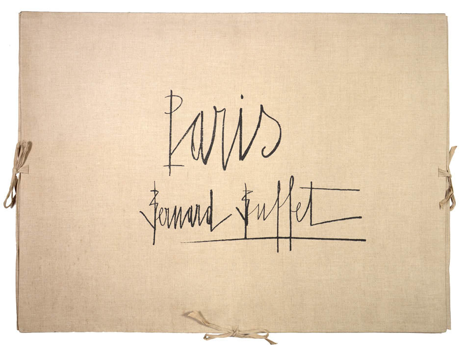 A prime example of Buffet's intense emotional style with long elongated portraits, sombre and solitary but also very sympathetic.<br />