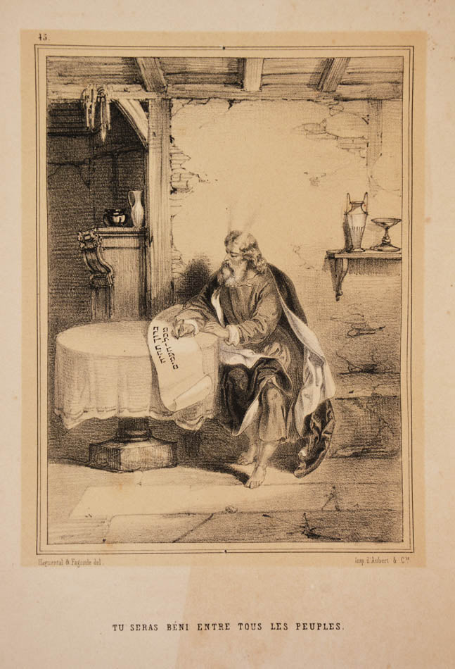 Créhange's adaptation of Tze'enah u-Re'enah into French by rendering the work as conversations of Joshua Hadass with his family on the holy scriptures.