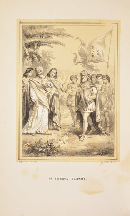 Créhange's adaptation of Tze'enah u-Re'enah into French by rendering the work as conversations of Joshua Hadass with his family on the holy scriptures.