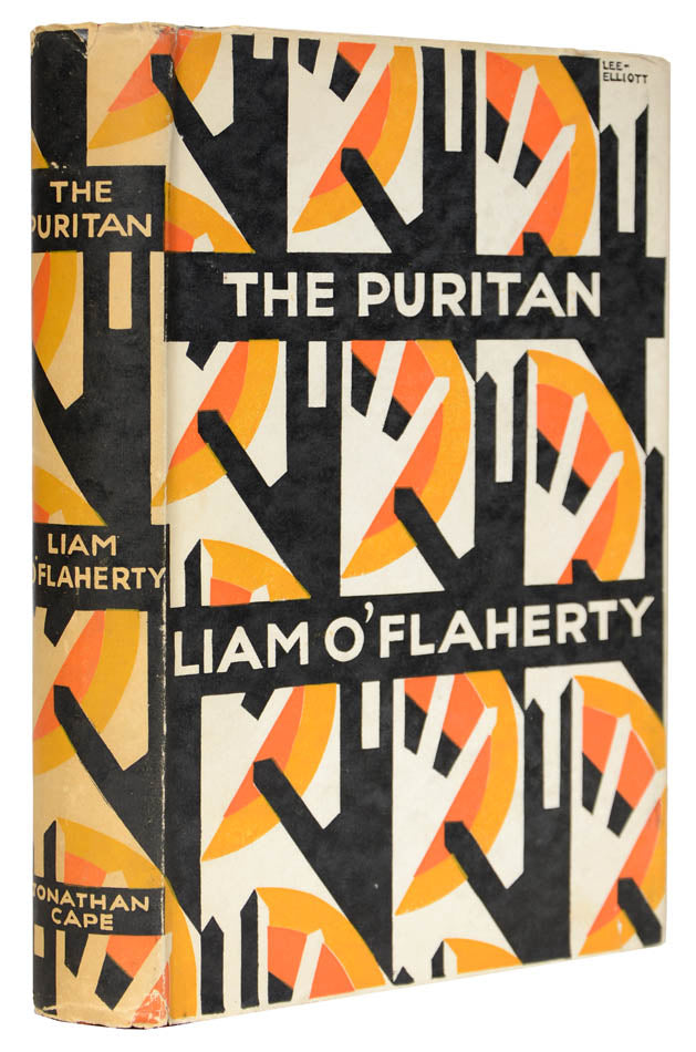 First edition; typically visually striking jacket by Lee-Elliott hinting darkly at the novel's play on conflict between Christian fanaticism and Communism.