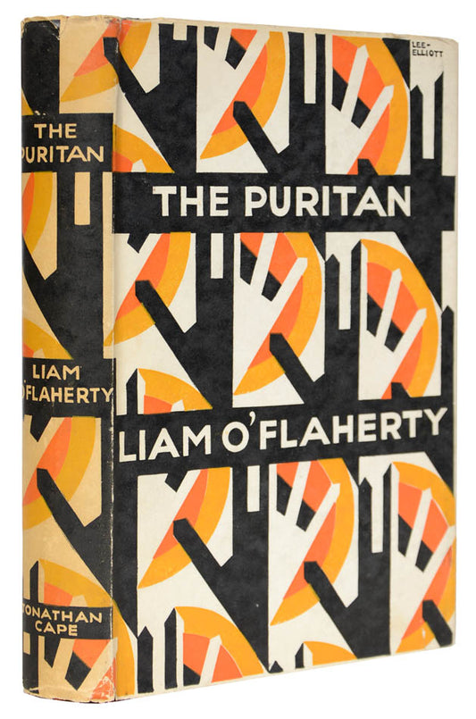First edition; typically visually striking jacket by Lee-Elliott hinting darkly at the novel's play on conflict between Christian fanaticism and Communism.