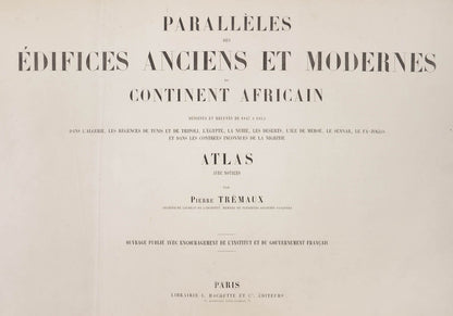 Rare photographs by Trémaux, which rank among the earliest endeavours to record indigenous people by photography