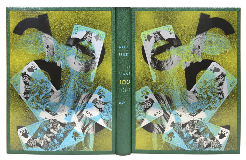 La femme 100 têtes was the first of three collage-novels by Max Ernst. The artist forges a universe of mystery. One of 900 copies, 147 plates after Ernst.