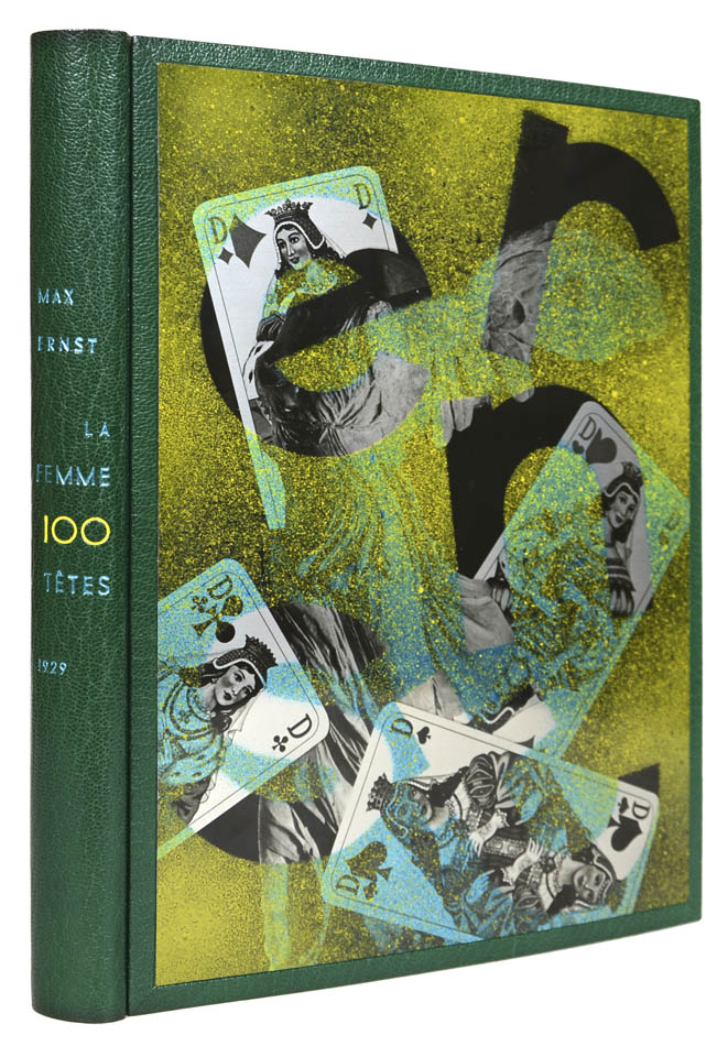 La femme 100 têtes was the first of three collage-novels by Max Ernst. The artist forges a universe of mystery. One of 900 copies, 147 plates after Ernst.